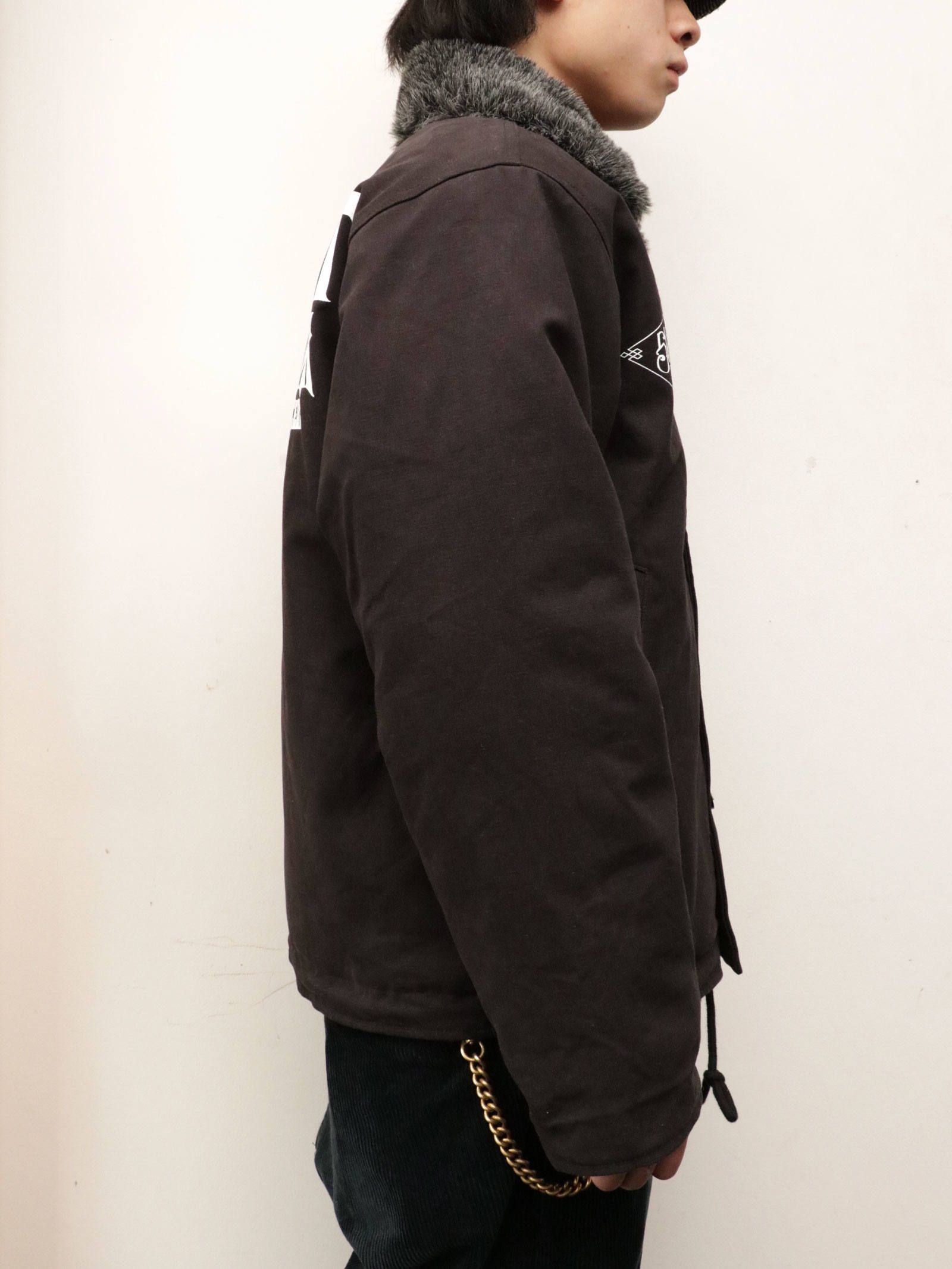 N-1 DECK JACKET2019 "ONEPERCENT LOCAL ART WORK" (BLACK)