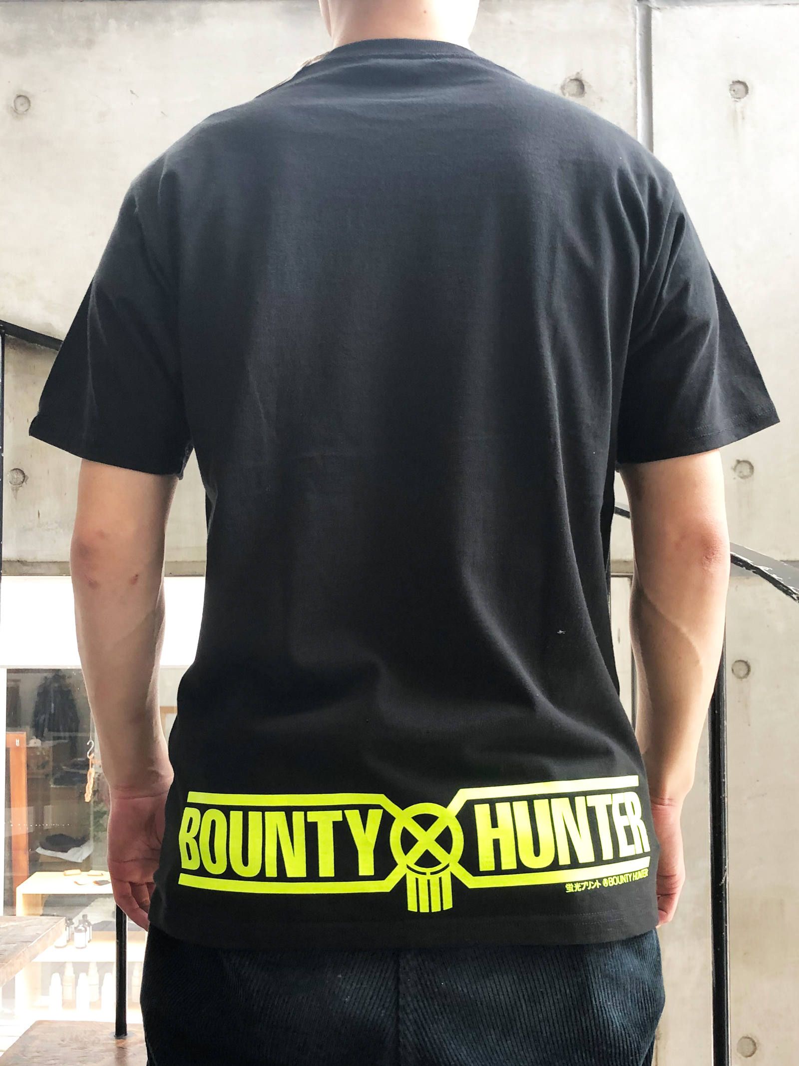BxH 蛍光プリント LOGO TEE (グリーン)