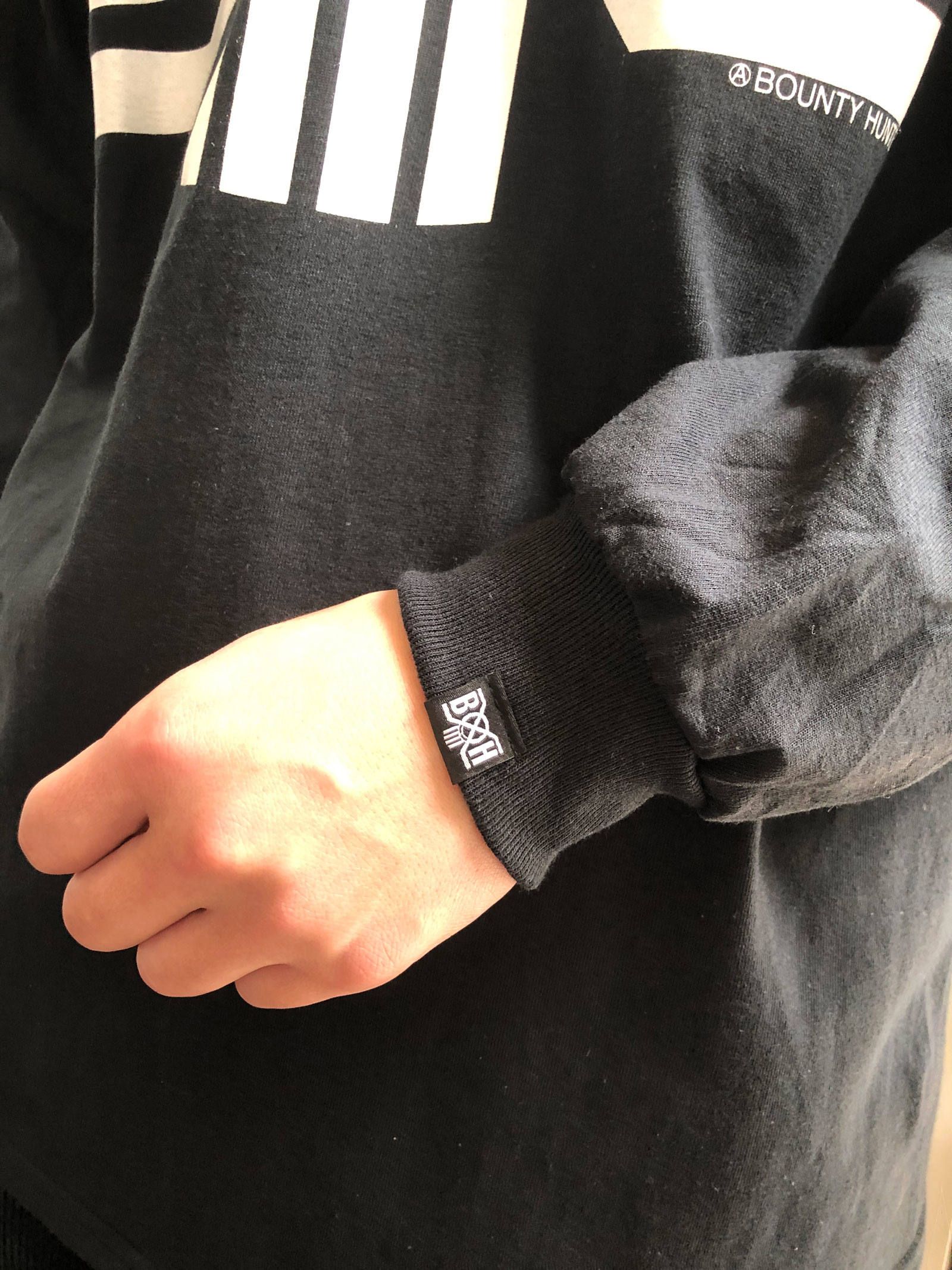 B×H LOGO L/S-TSHIRTS(BLACK) / B×H ロゴ ロングスリーブT-シャツ(ブラック)