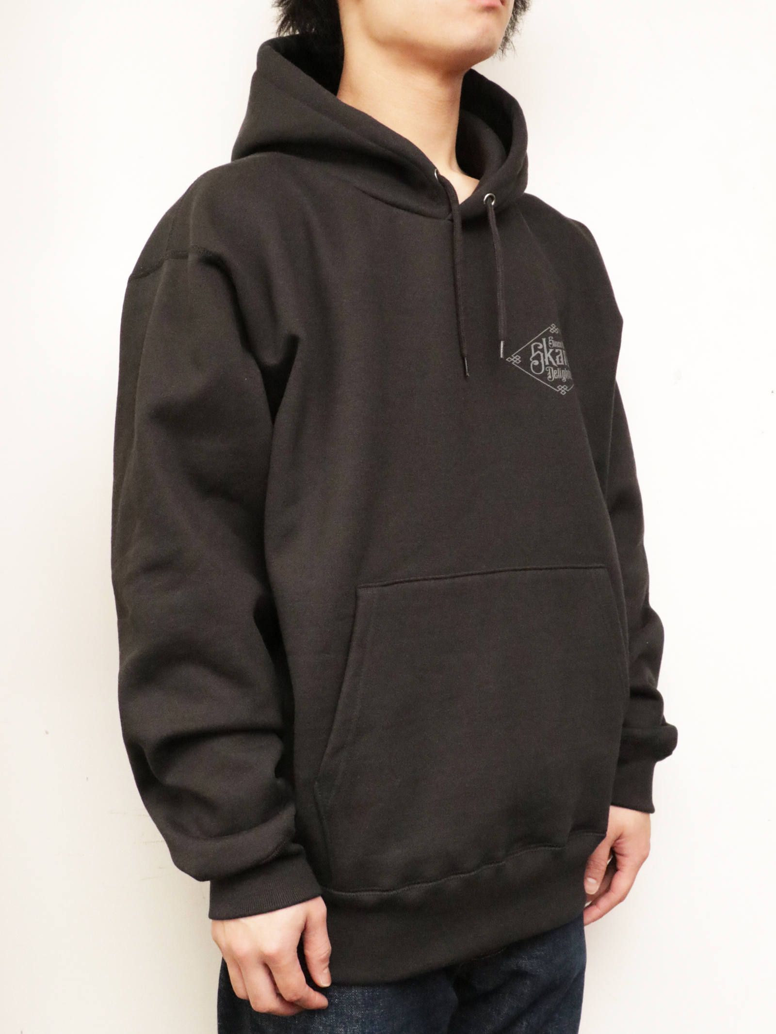 オリジナルヘビーオンスパーカー (ブラック) / ORIGNAL HEAVY OZ PULLOVER (BLACK)