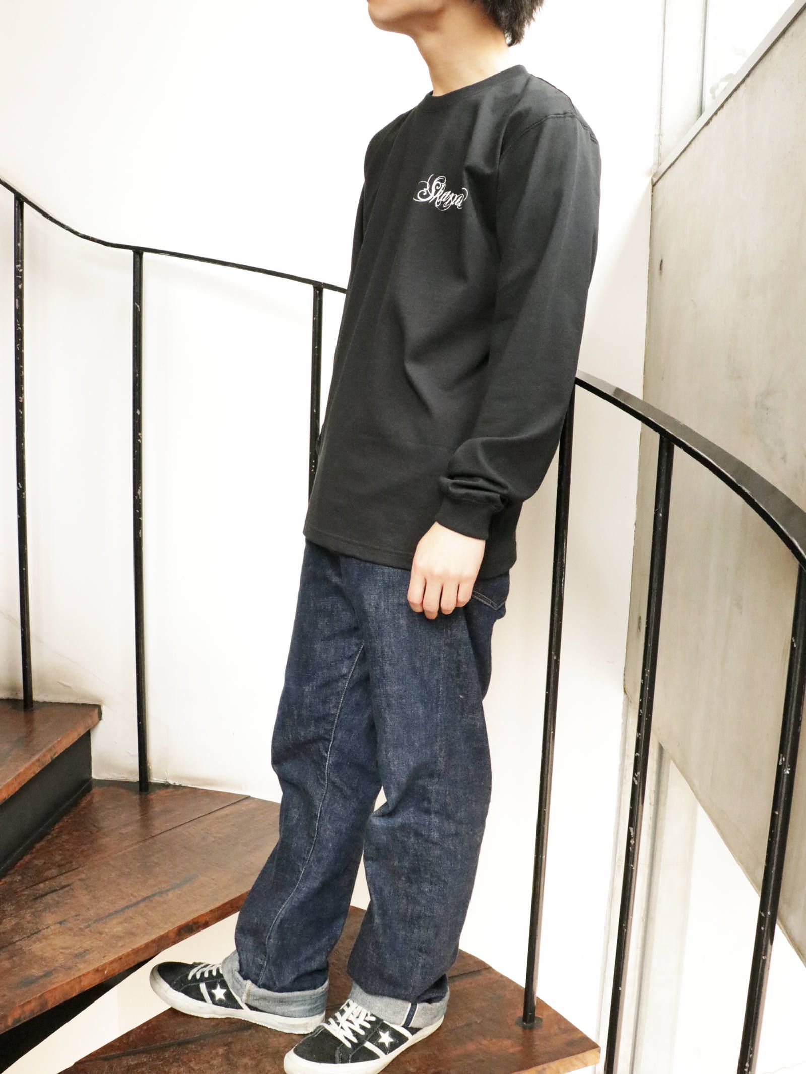 オリジナルロングスリーブTシャツ (ブラック) / ORIGNAL L/S TEE (BLACK)