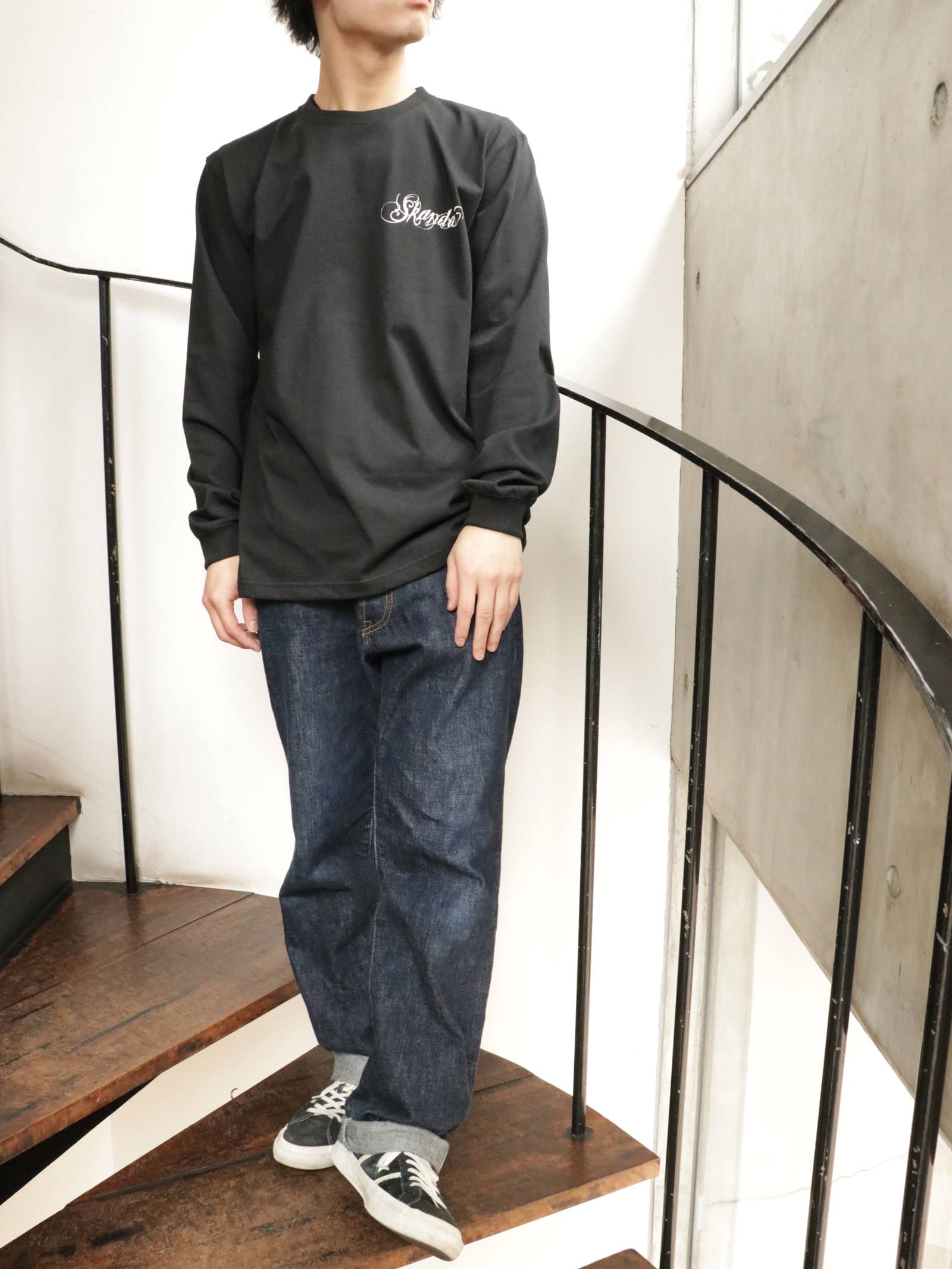 オリジナルロングスリーブTシャツ (ブラック) / ORIGNAL L/S TEE (BLACK)