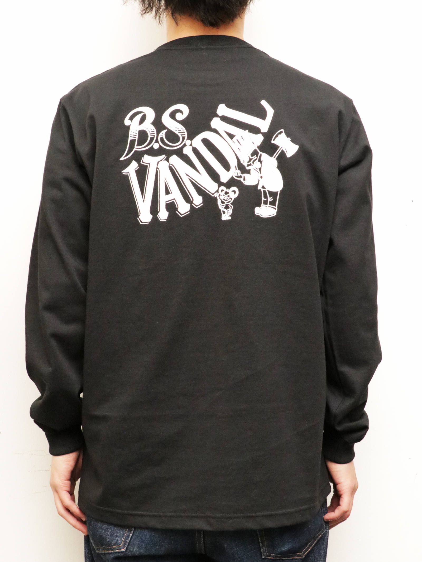 オリジナルロングスリーブTシャツ (ブラック) / ORIGNAL L/S TEE (BLACK)