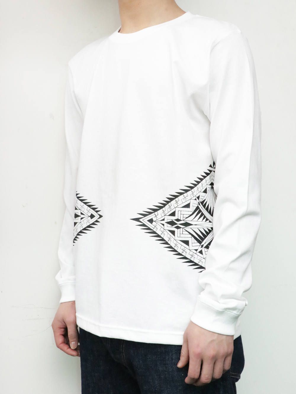 オリジナルロングスリーブTシャツ (ホワイト) / ORIGNAL L/S TEE (WHITE)