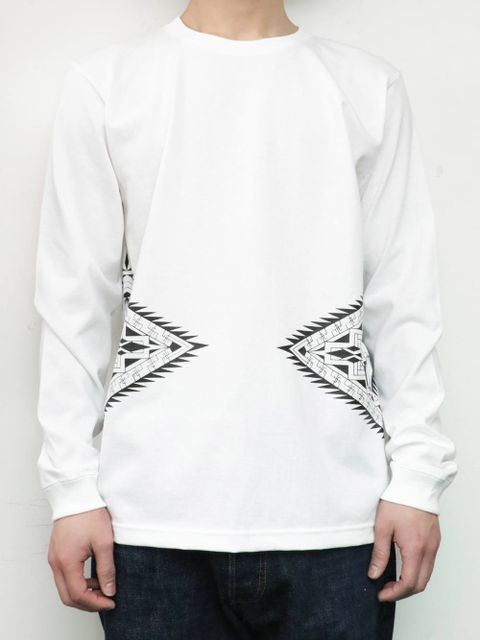 オリジナルロングスリーブTシャツ (ホワイト) / ORIGNAL L/S TEE (WHITE)