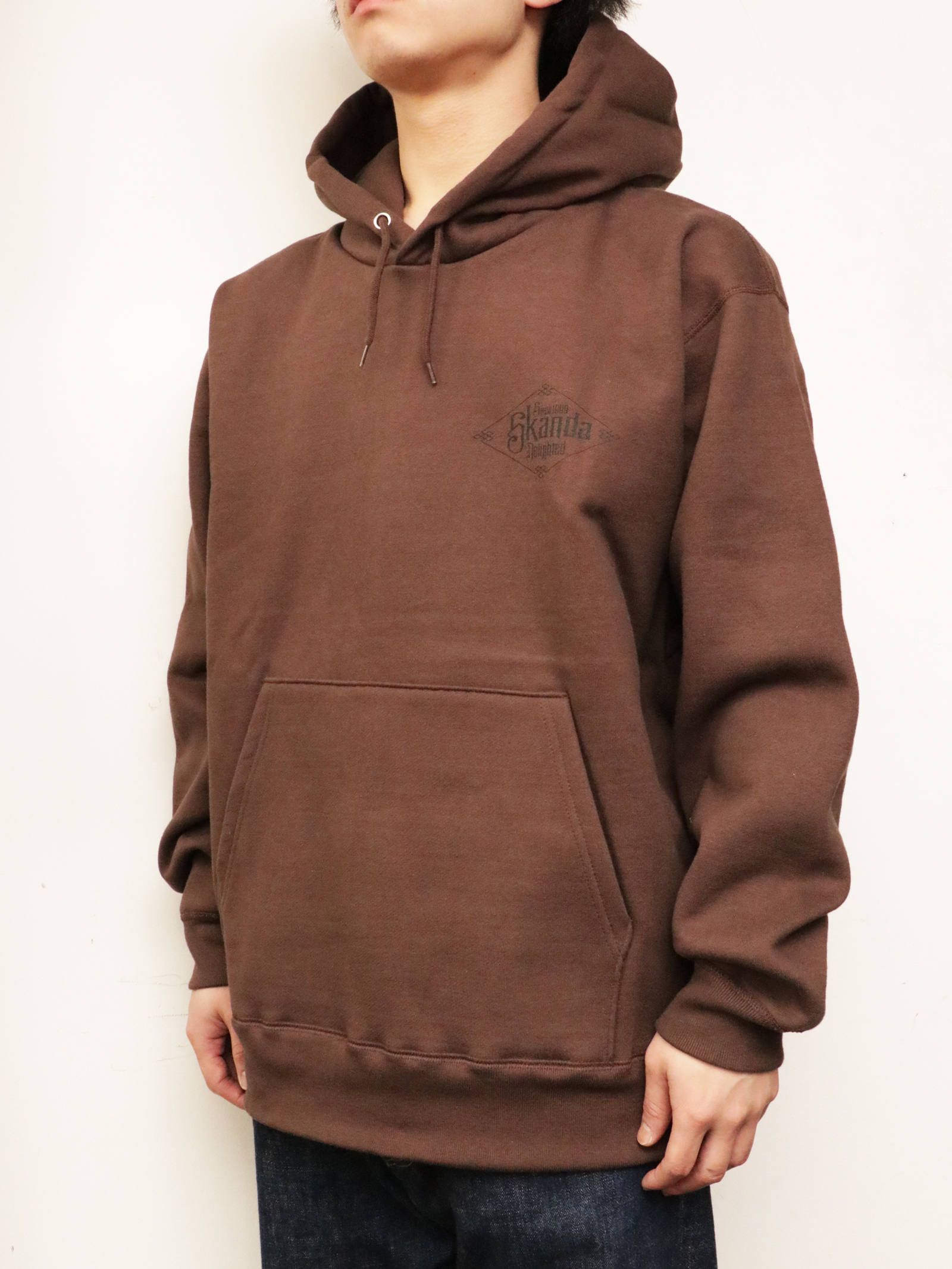 オリジナルヘビーオンスパーカー (ブラウン) / ORIGNAL HEAVY OZ PULLOVER (BROWN)