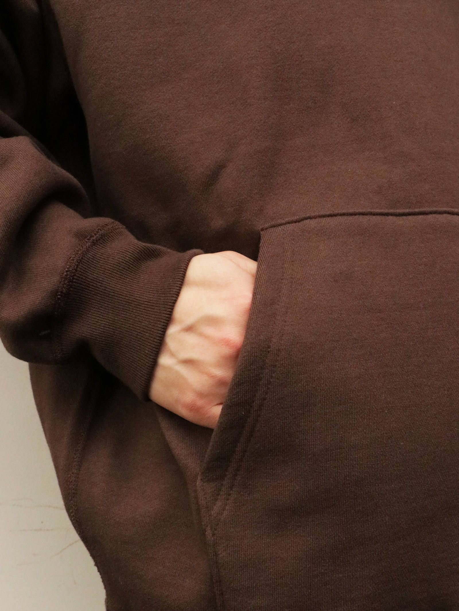 オリジナルヘビーオンスパーカー (ブラウン) / ORIGNAL HEAVY OZ PULLOVER (BROWN)