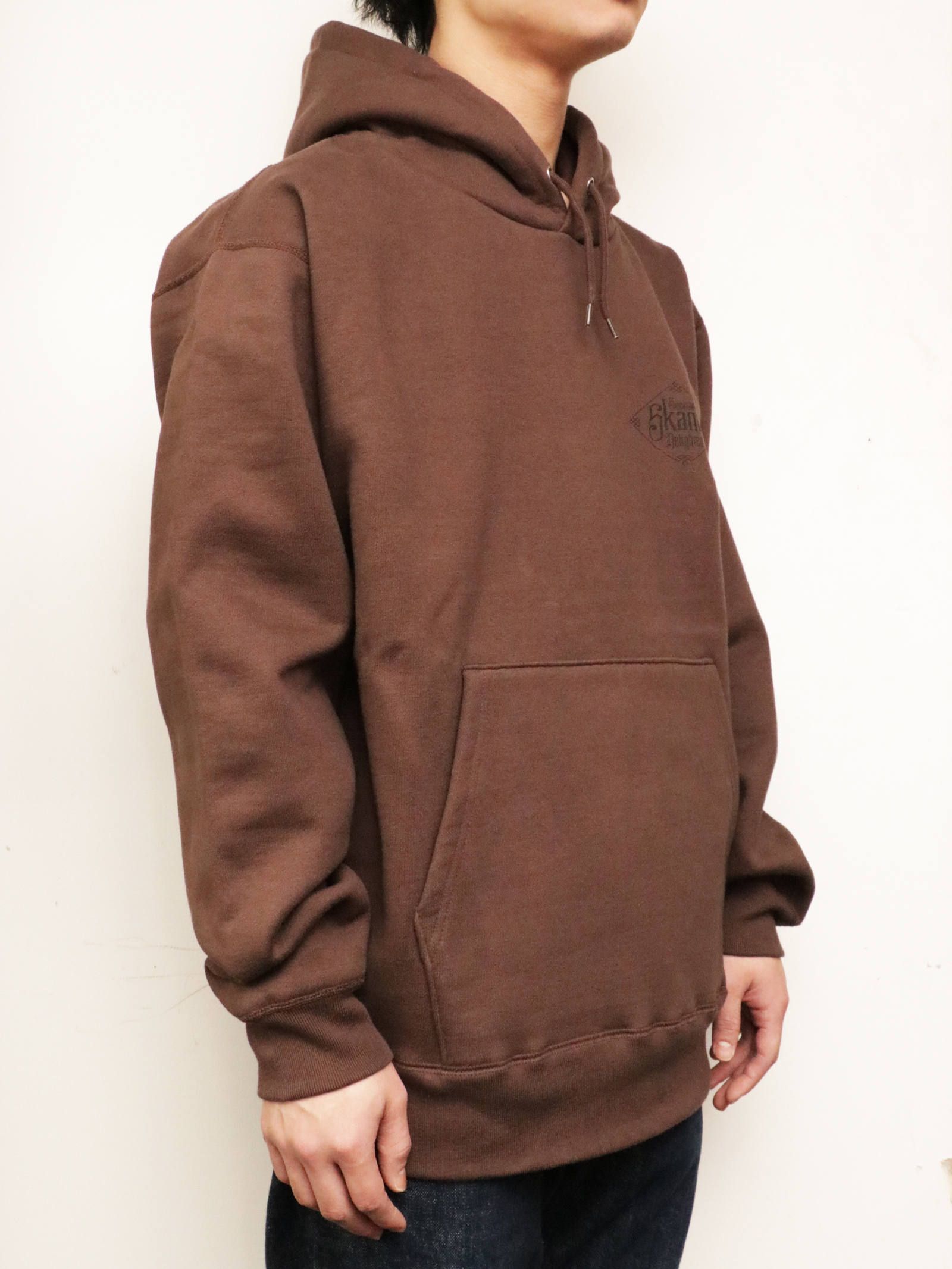 オリジナルヘビーオンスパーカー (ブラウン) / ORIGNAL HEAVY OZ PULLOVER (BROWN)