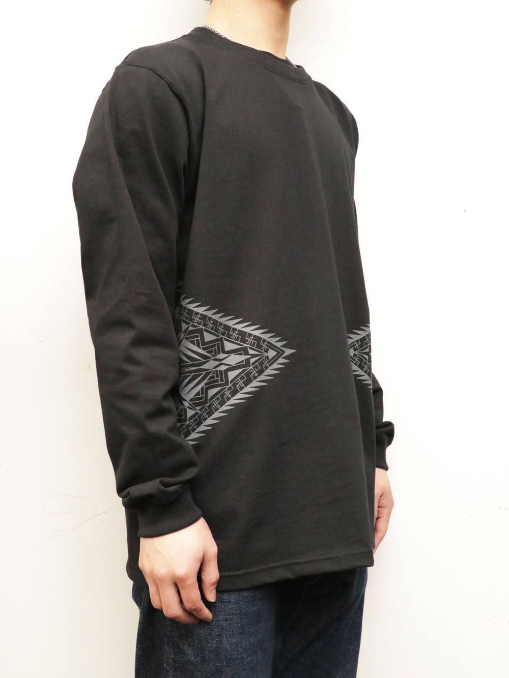 オリジナルロングスリーブTシャツ (ブラック) / ORIGNAL L/S TEE (BLACK)
