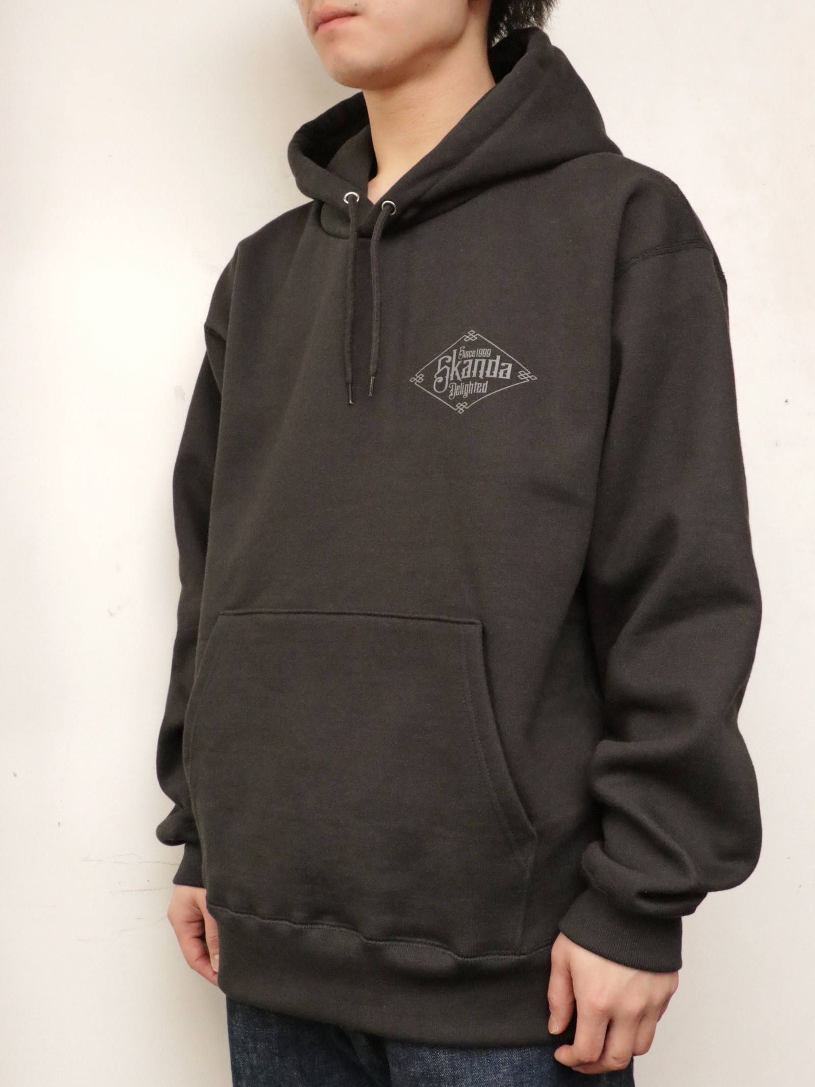 オリジナルヘビーオンスパーカー (ブラック) / ORIGNAL HEAVY OZ PULLOVER (BLACK)