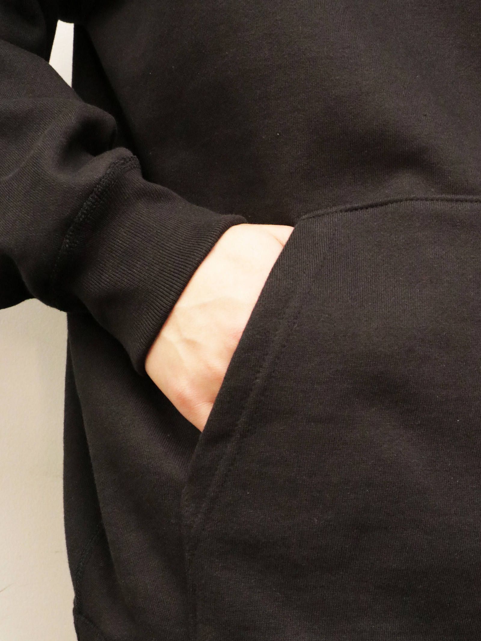 オリジナルヘビーオンスパーカー (ブラック) / ORIGNAL HEAVY OZ PULLOVER (BLACK)
