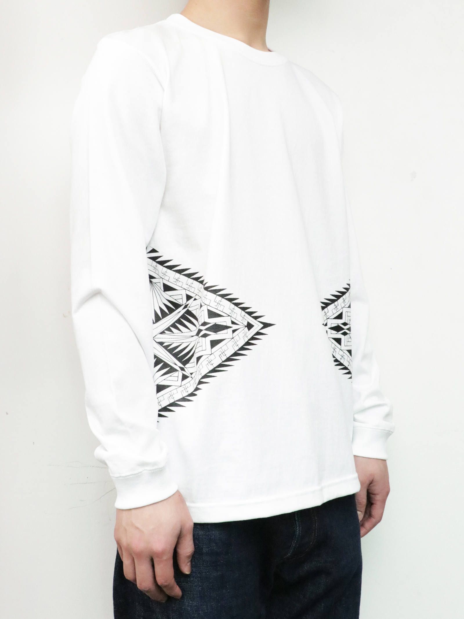オリジナルロングスリーブTシャツ (ホワイト) / ORIGNAL L/S TEE (WHITE)