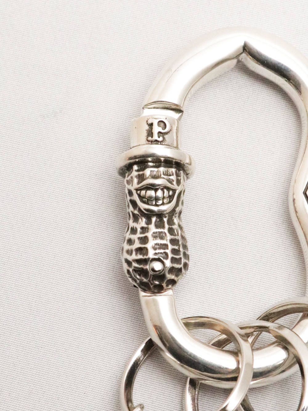 PEANUTS＆Co. Peanuts carabinar Silver PEANUTS CARABINER SILVER | Peanuts&Co