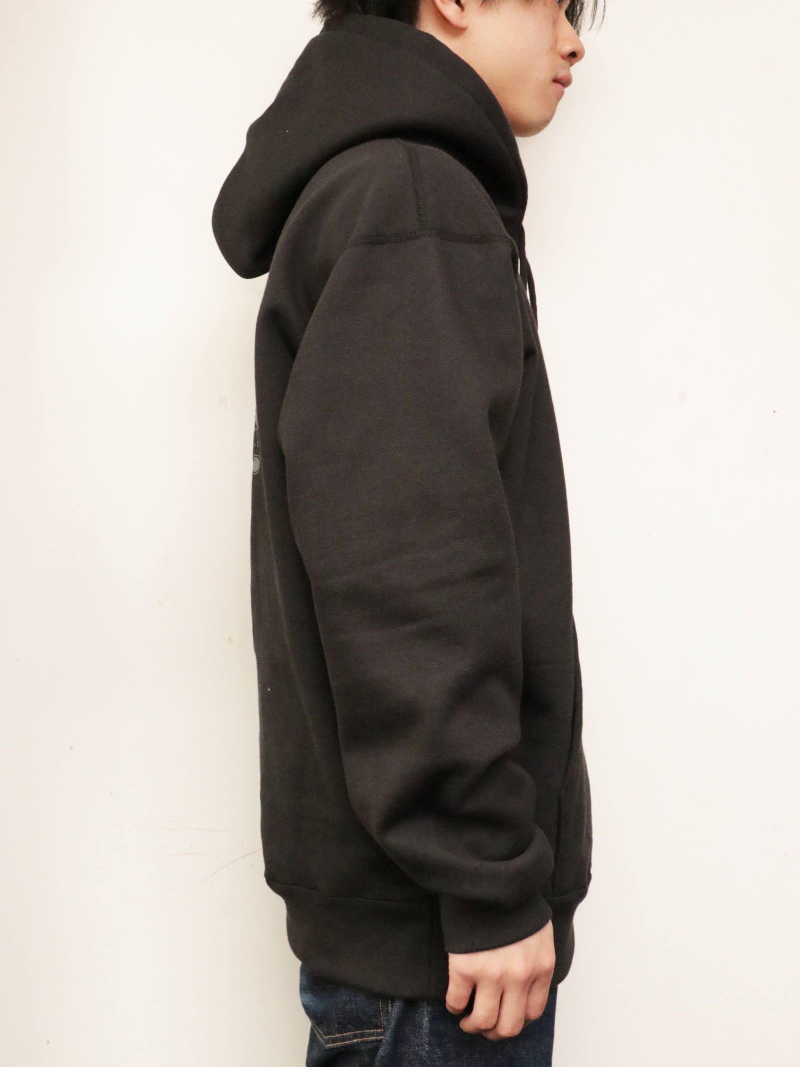 オリジナルヘビーオンスパーカー (ブラック) / ORIGNAL HEAVY OZ PULLOVER (BLACK)