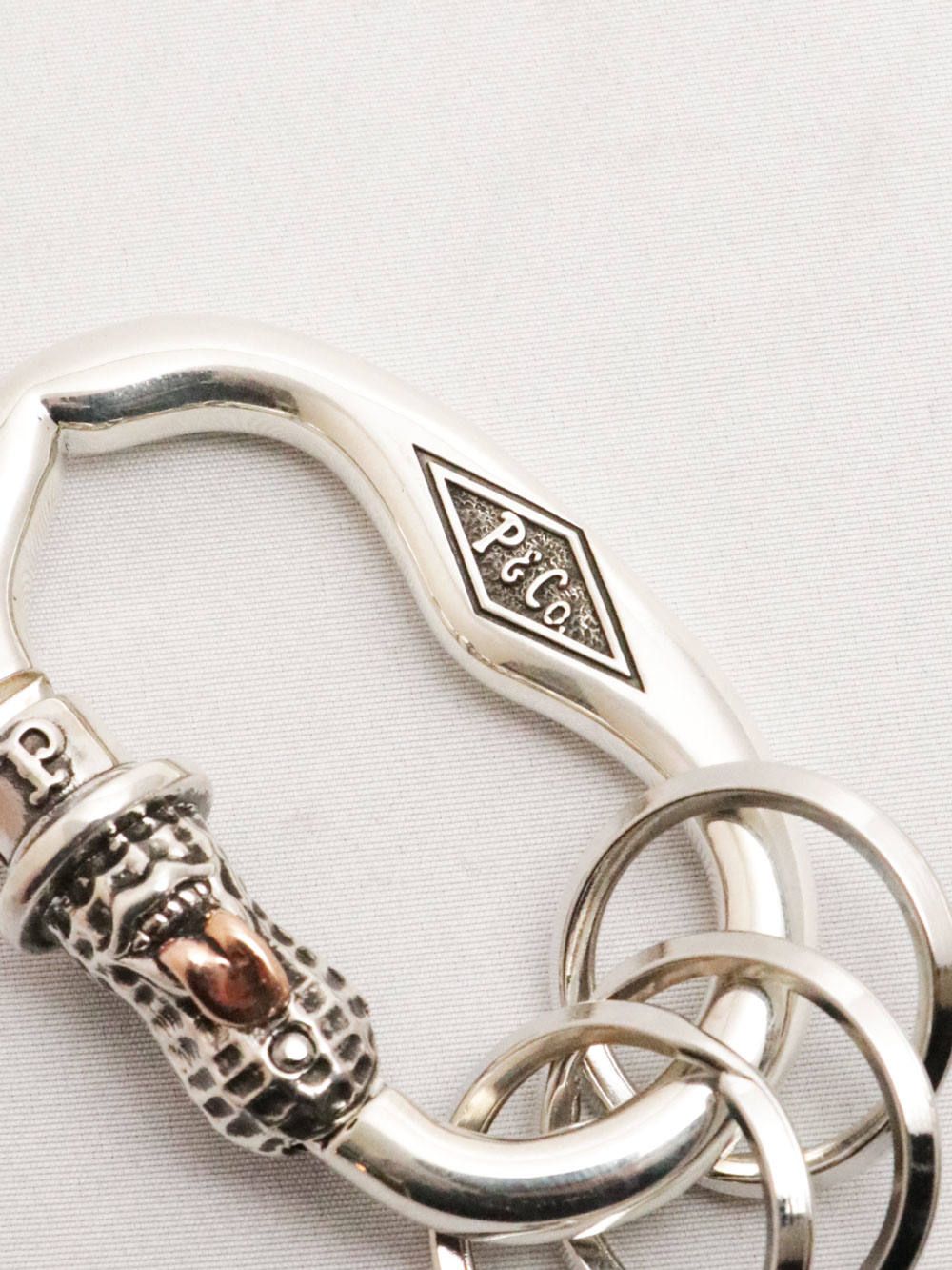 BEROPEANUTS CARABINER (SILVER×COPPER)