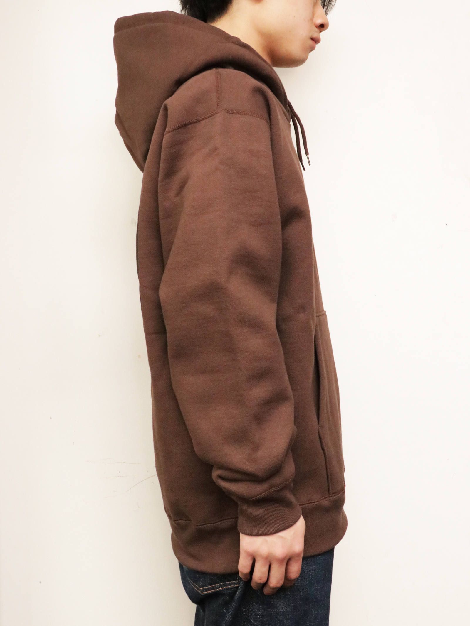 オリジナルヘビーオンスパーカー (ブラウン) / ORIGNAL HEAVY OZ PULLOVER (BROWN)