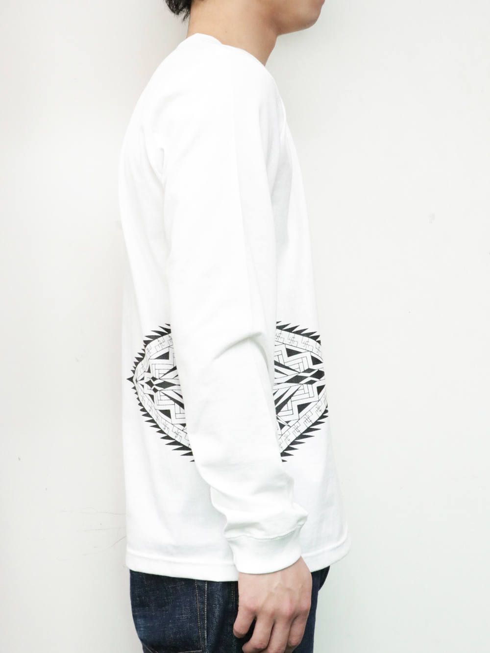 オリジナルロングスリーブTシャツ (ホワイト) / ORIGNAL L/S TEE (WHITE)