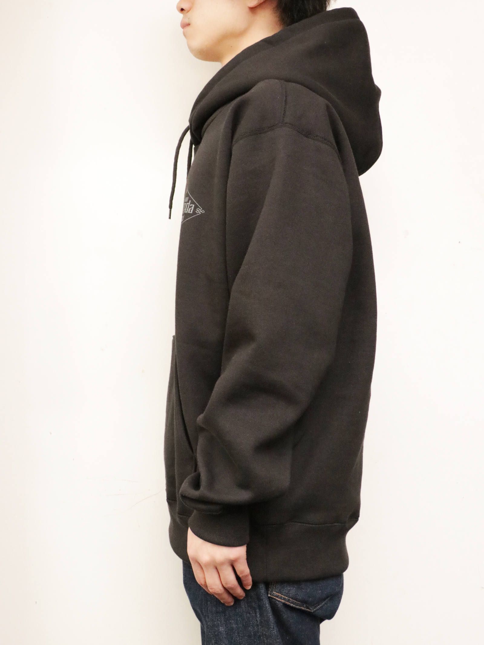 オリジナルヘビーオンスパーカー (ブラック) / ORIGNAL HEAVY OZ PULLOVER (BLACK)