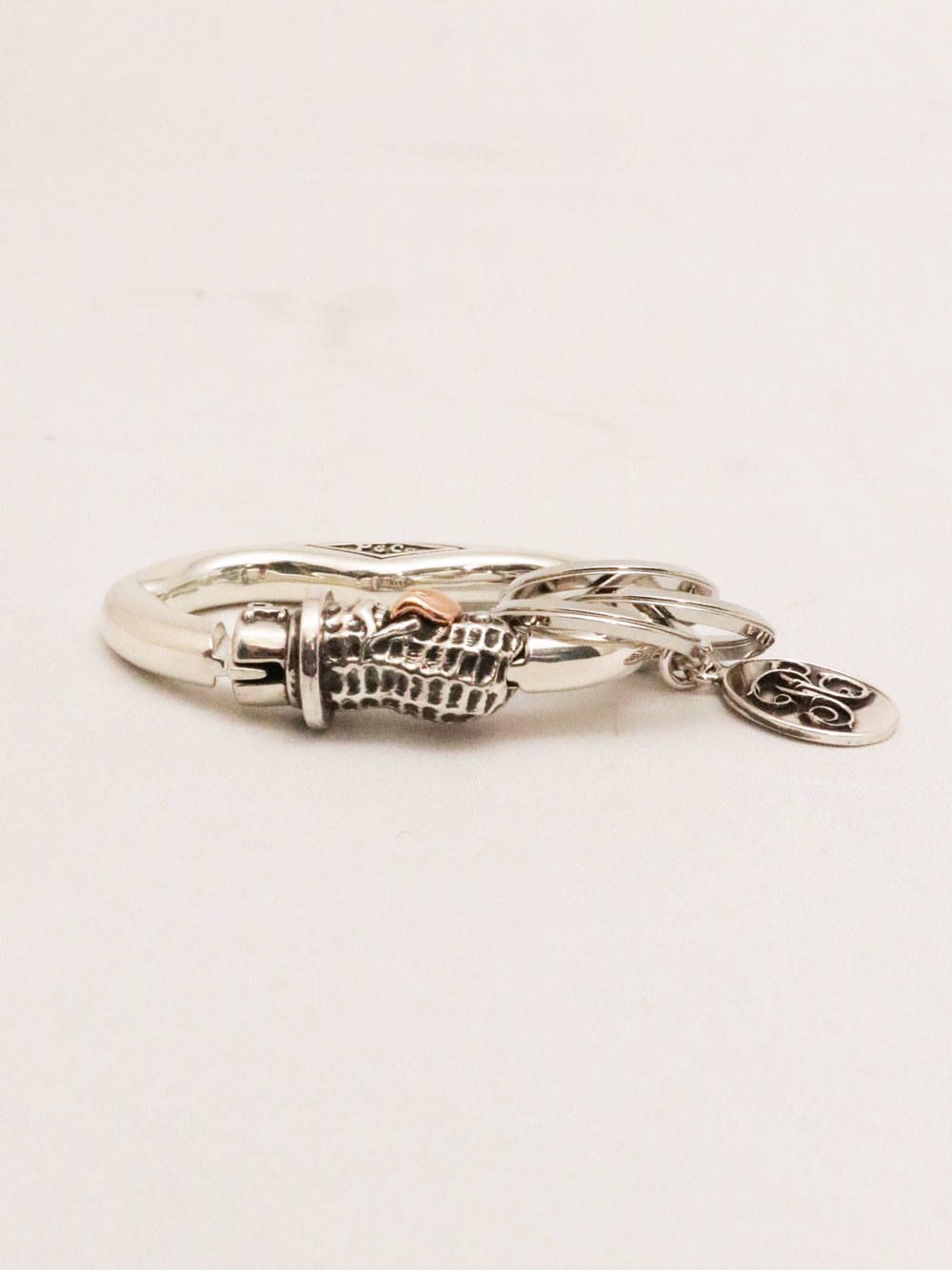 BEROPEANUTS CARABINER (SILVER×COPPER)
