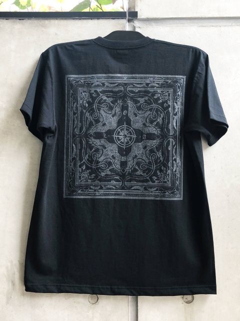 オリジナルバンダナTシャツ (ブラック) / ORIGNAL BANDANNA S/STEE (BLACK)