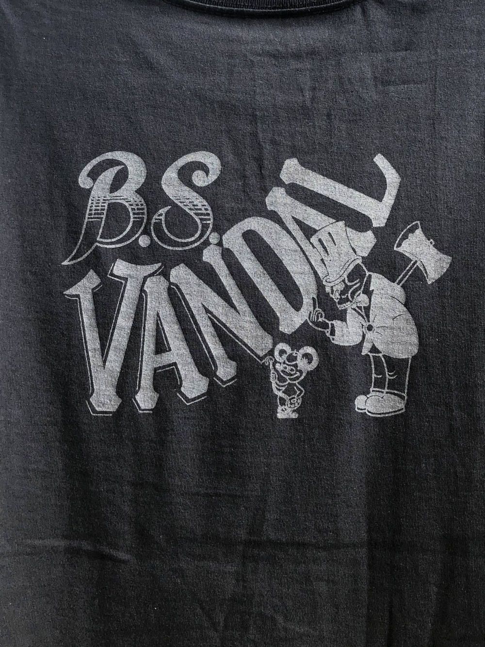 オリジナルBS VANDALロングスリーブTシャツ (ブラック) / ORIGNAL BS VANDAL L/S TEE (BLACK)
