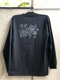 オリジナルBS VANDALロングスリーブTシャツ (ブラック) / ORIGNAL BS VANDAL L/S TEE (BLACK)