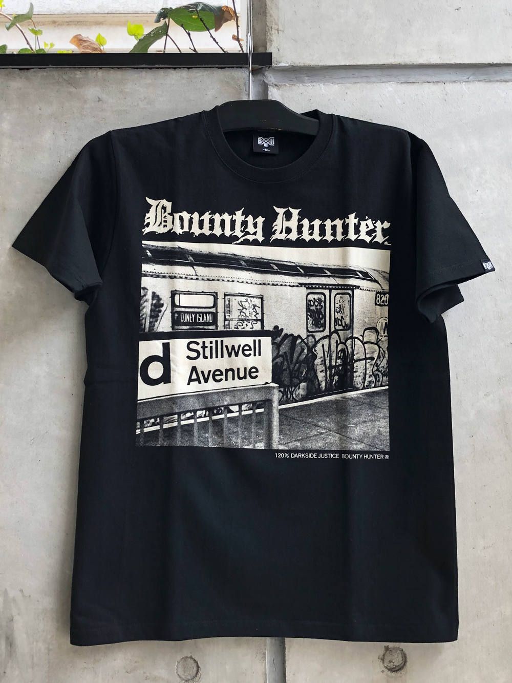 BOUNTY HUNTER - ストリートジャスティス3Tシャツ (ブラック) / Street