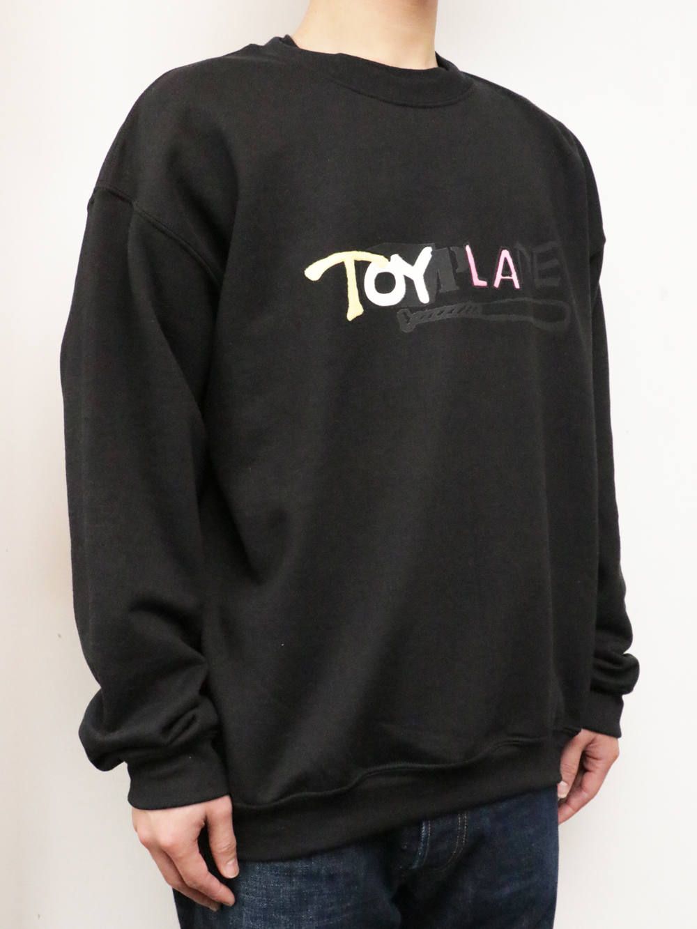 オールスタークルーネックスエット (ブラック) / ALL STAR CREW NECK SWEAT (BLACK)