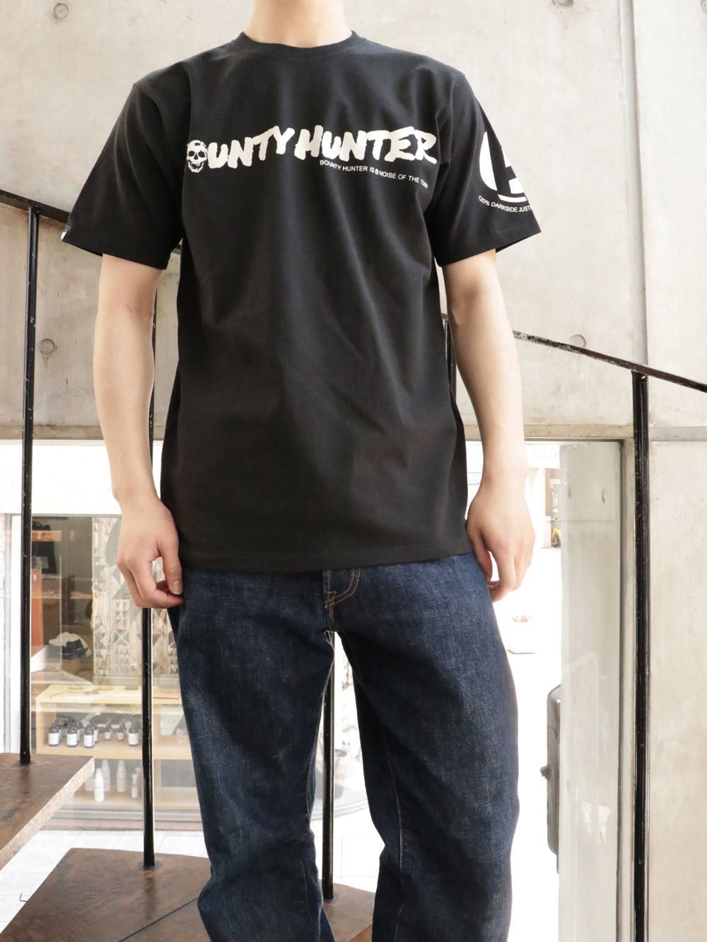 BxH ディスフロントTシャツ(ブラック) / BxH Dis-Font Tee (BLACK)