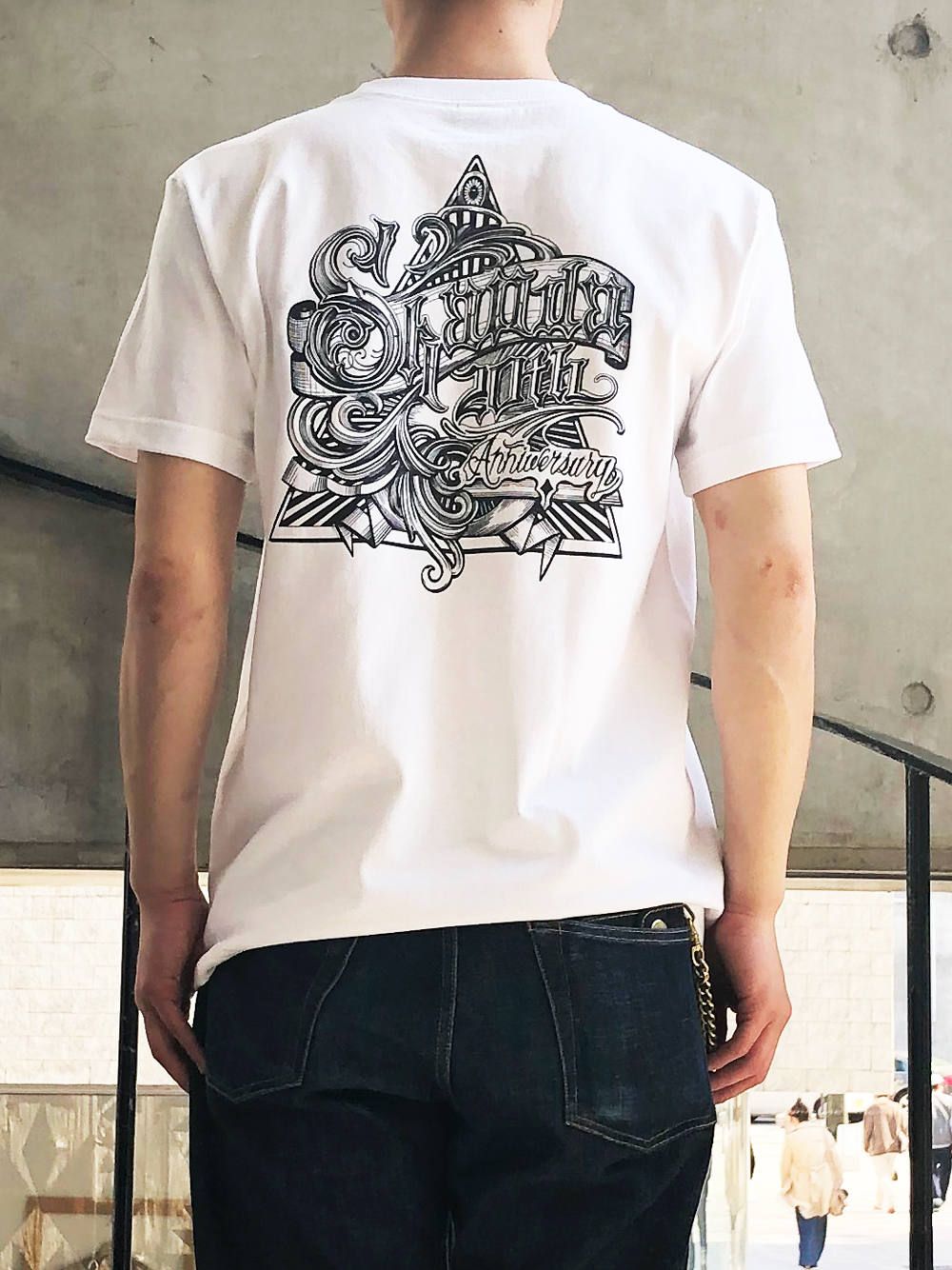 20周年オリジナルTシャツ (ホワイト) / 20TH ANNIVERSARY ORIGNAL S/S TEE (WHITE)