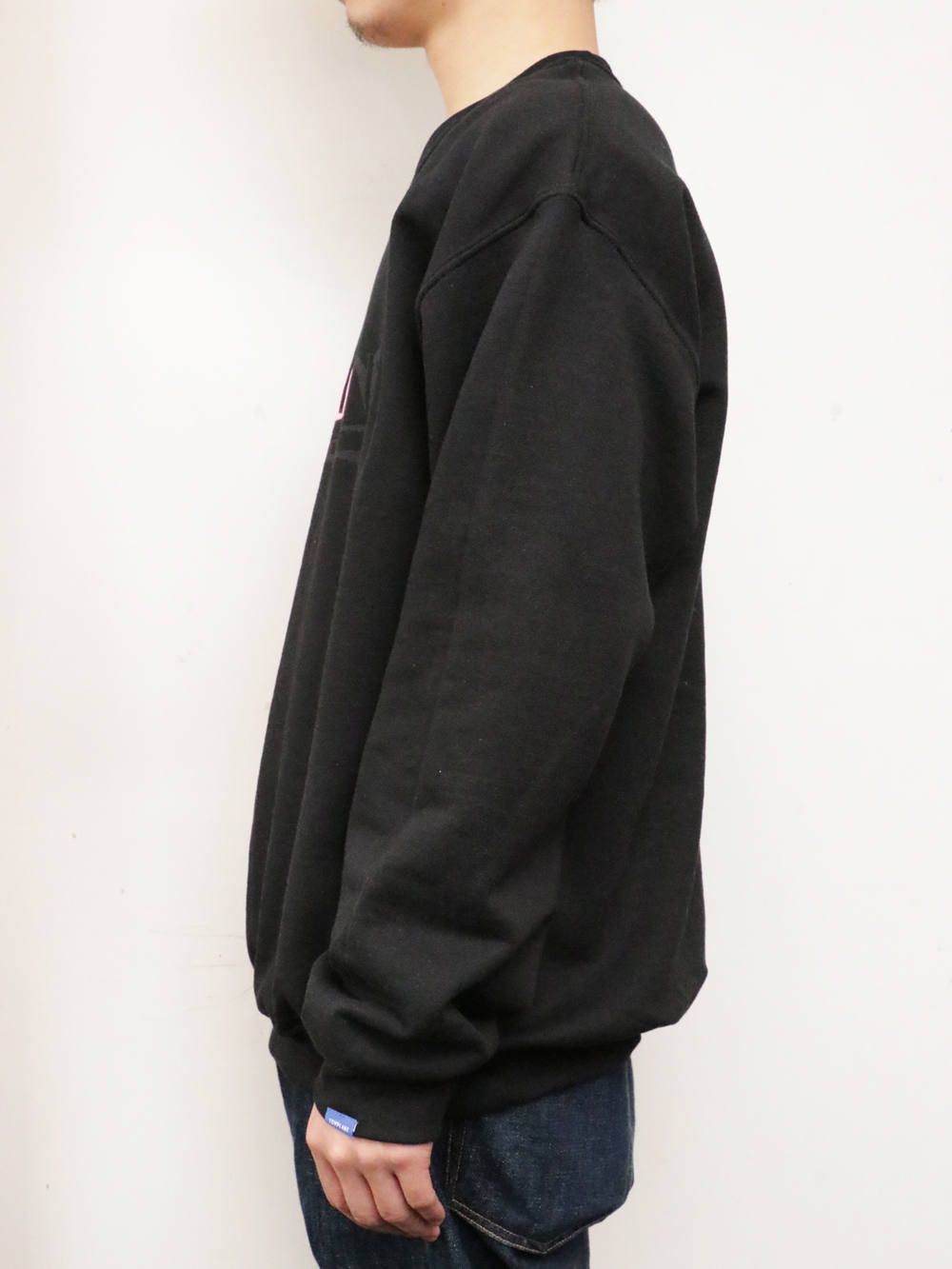 オールスタークルーネックスエット (ブラック) / ALL STAR CREW NECK SWEAT (BLACK)