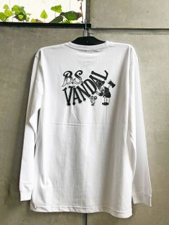 オリジナルBS VANDALロングスリーブTシャツ (ホワイト) / ORIGNAL BS BANDAL L/S TEE (WHITE)