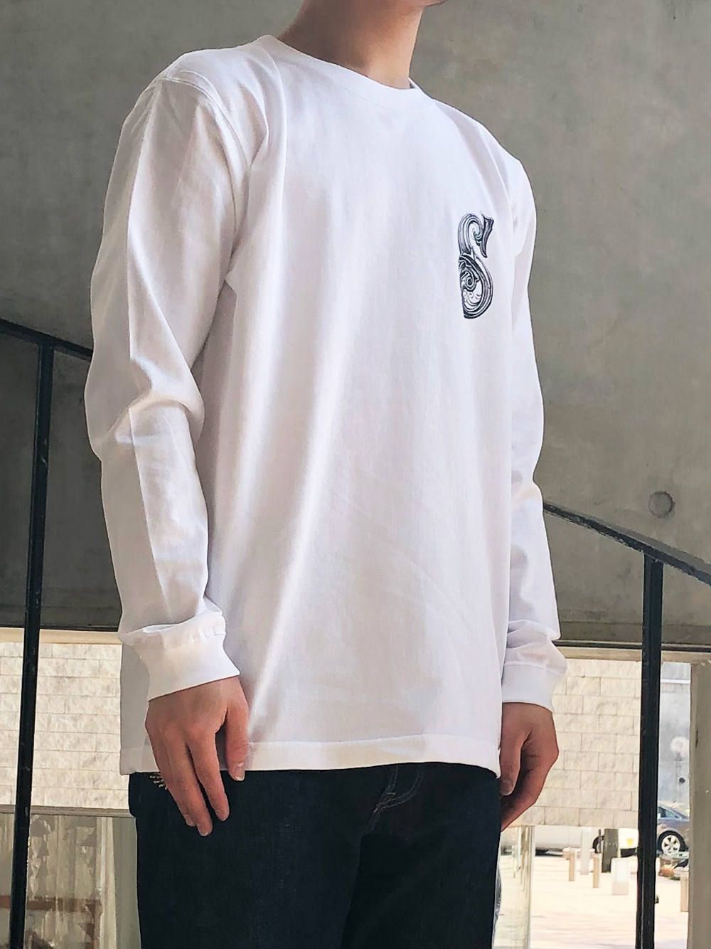 20周年オリジナルロングスリーブTEE (ホワイト) / 20TH ANNIVERSARY ORIGNAL L/S TEE (WHITE)