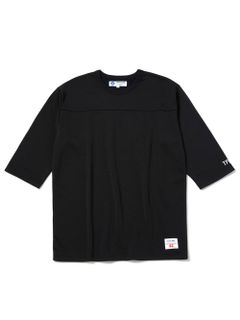 ミリタリーフットボールスエット(ブラック) / MILITALY FOOTBALL SWEAT (BLACK)