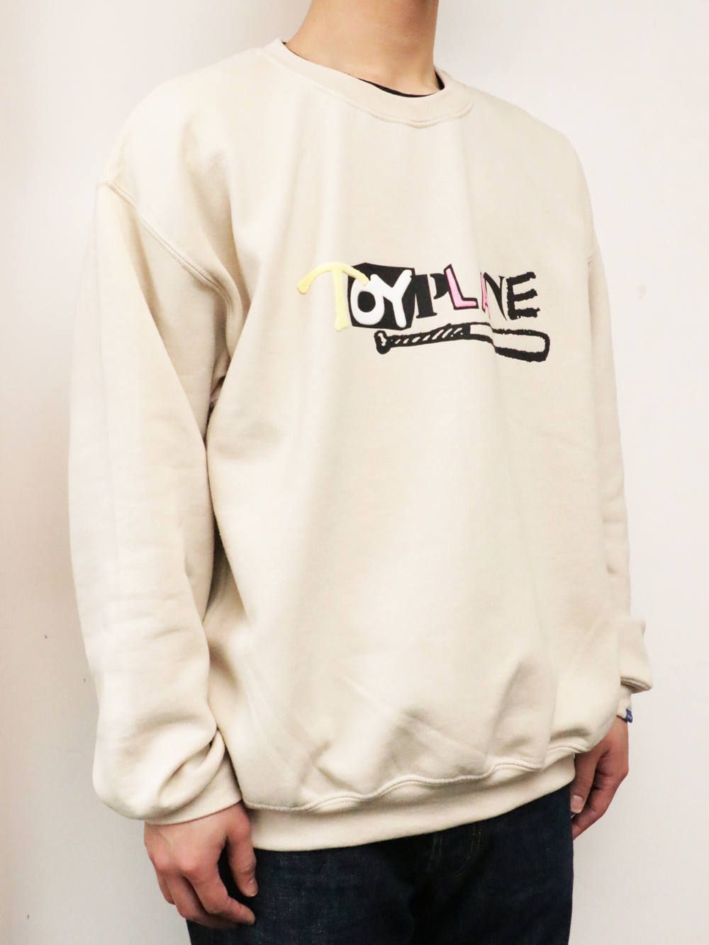 オールスタークルーネックスエット (ベージュ) / ALL STAR CREW NECK SWEAT (BEIGE)