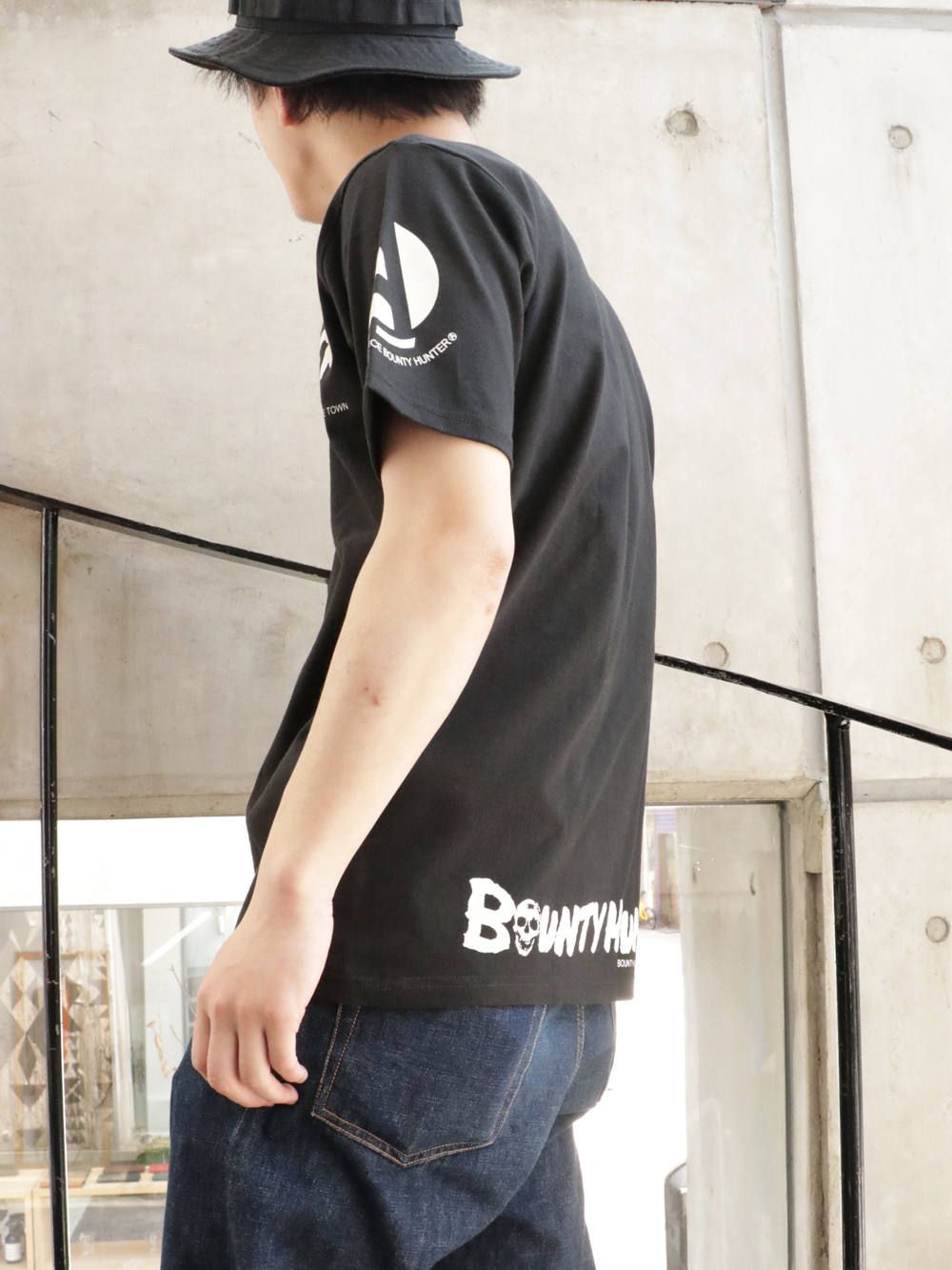 BxH ディスフロントTシャツ(ブラック) / BxH Dis-Font Tee (BLACK)