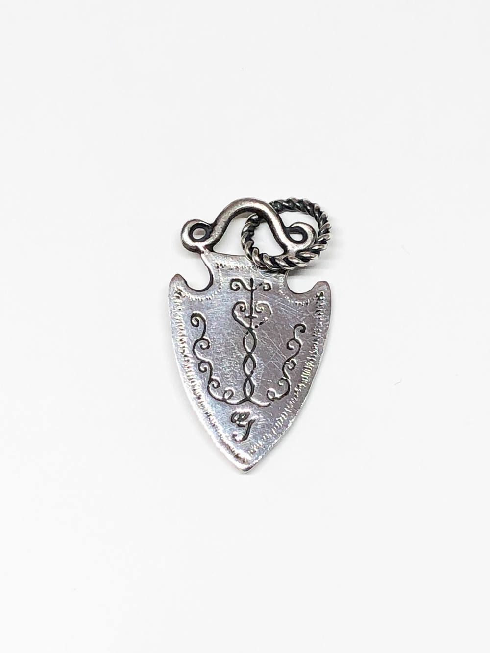 ARROW NECKTOP (SILVERxBRASS)