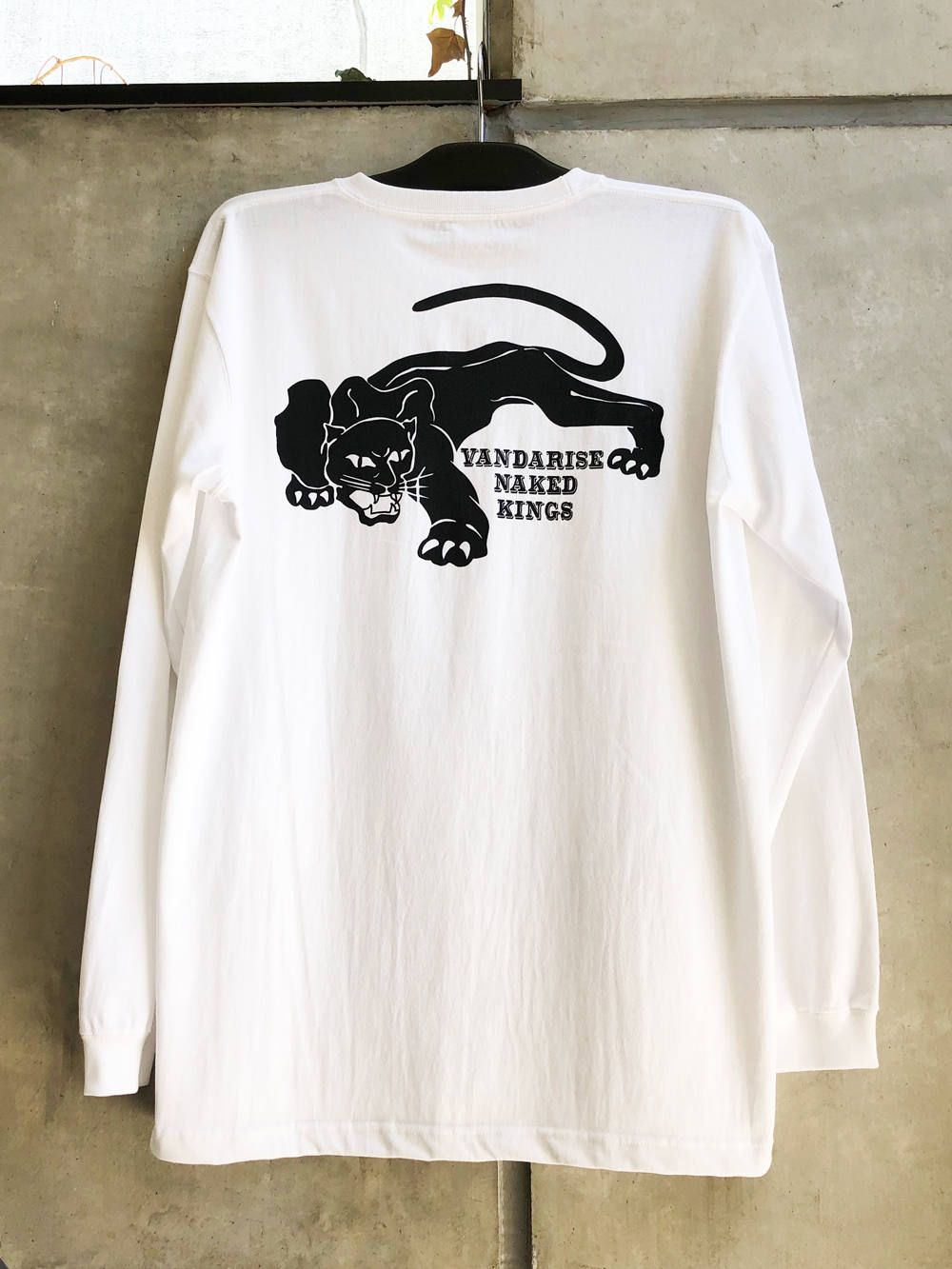 オリジナルパンサーロングTシャツ (ホワイト) / ORIGNAL PANTHER L/S TEE (WIHTE)