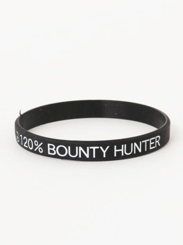 BOUNTY HUNTER - BxH 120%BH 反戦 PVC Wristband | SKANDA