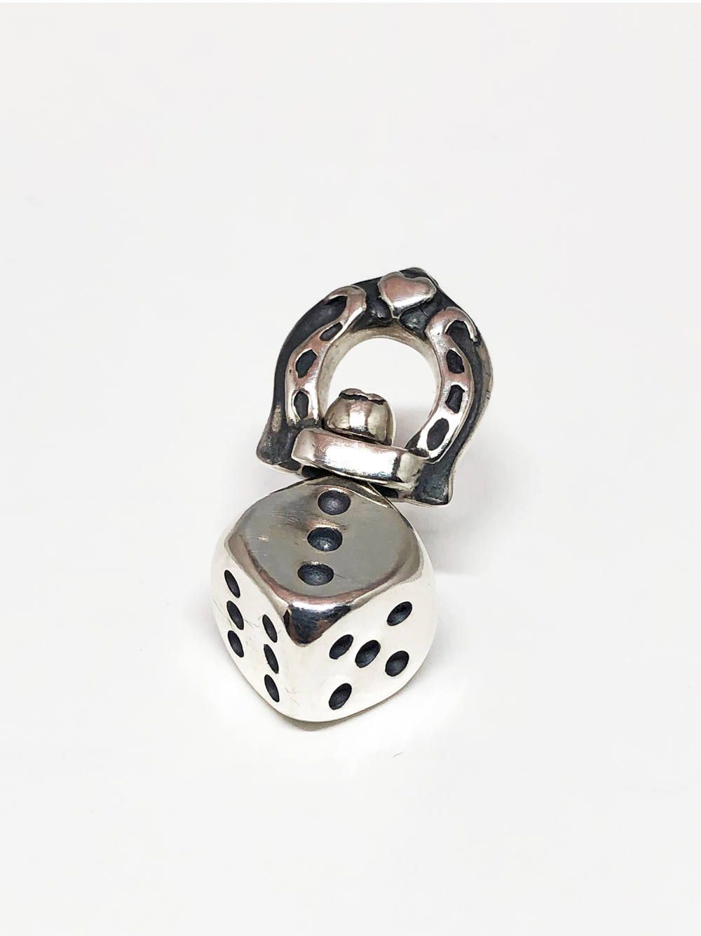 DICE "RUBY"NECKTOP (SILVER925)