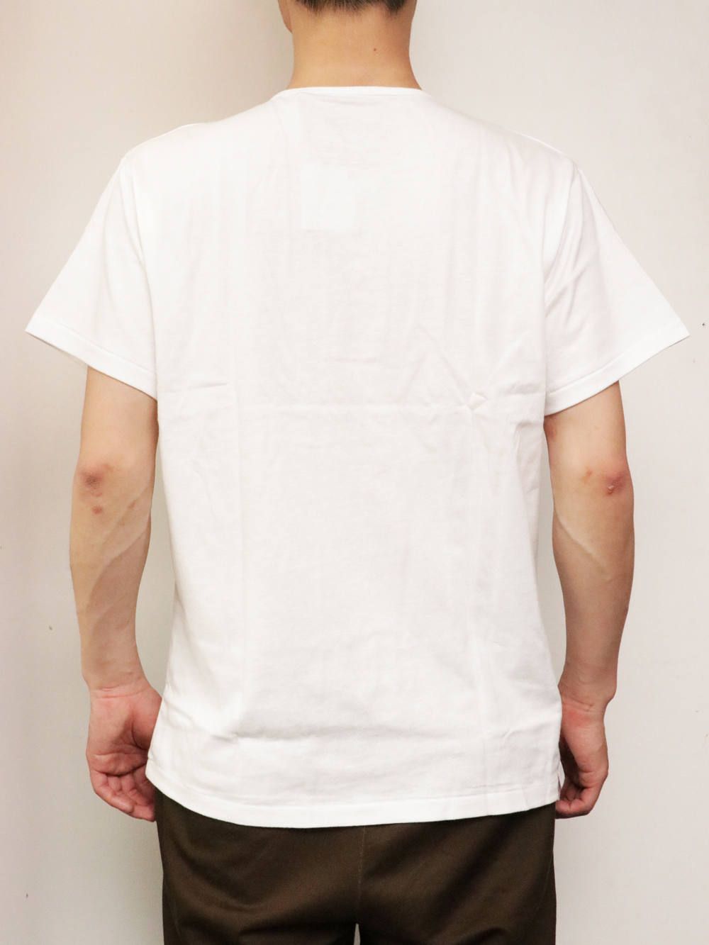 アメリカンコットン 2パック ティーシャツ (ヘンリーーネック) / USA COTTON 2PACK T-SHIRTS (HENRY NECK)