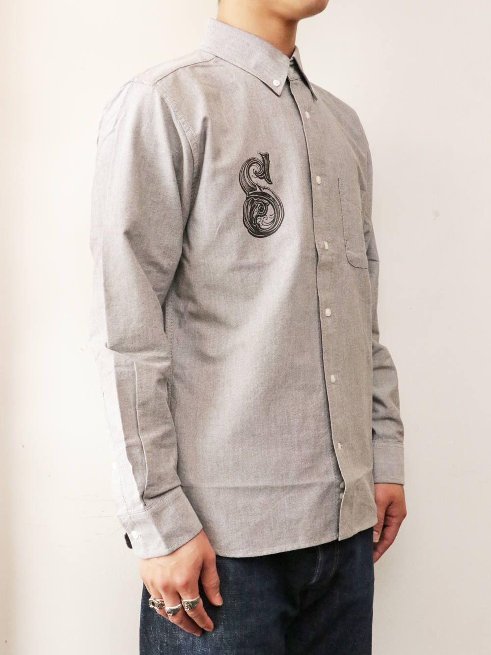 20周年オリジナルロングスリーブシャツ (グレー) / 20TH ANNIVERSARY ORIGNAL L/S SHIRT (GRAY)