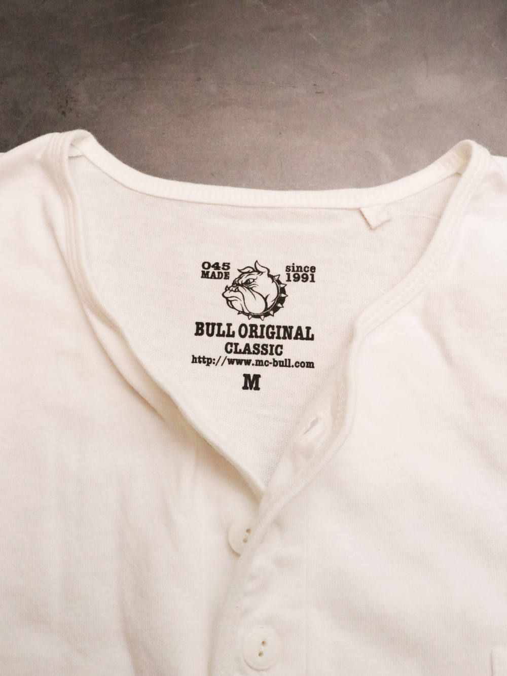 アメリカンコットン 2パック ティーシャツ (ヘンリーーネック) / USA COTTON 2PACK T-SHIRTS (HENRY NECK)