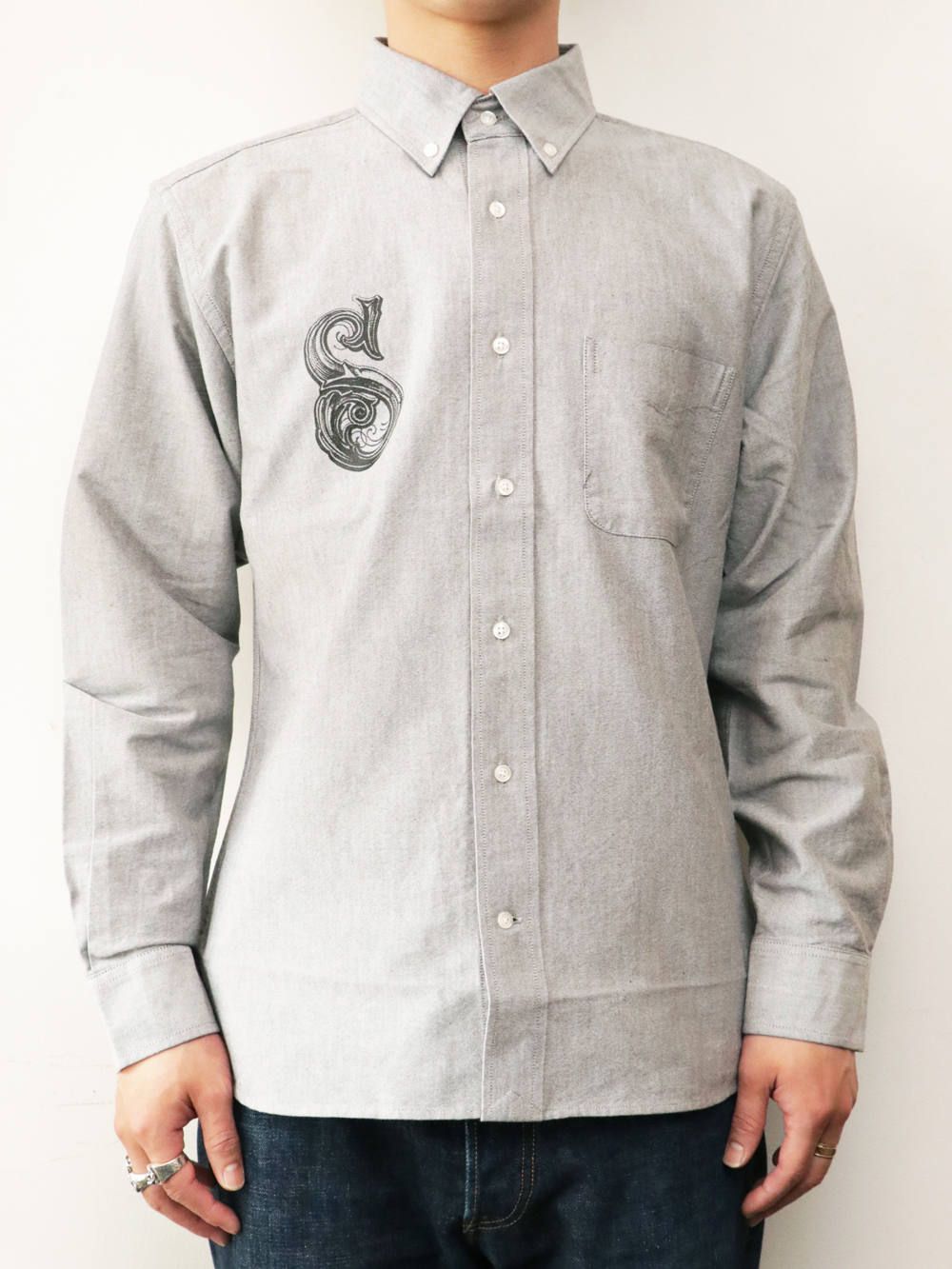 20周年オリジナルロングスリーブシャツ (グレー) / 20TH ANNIVERSARY ORIGNAL L/S SHIRT (GRAY)