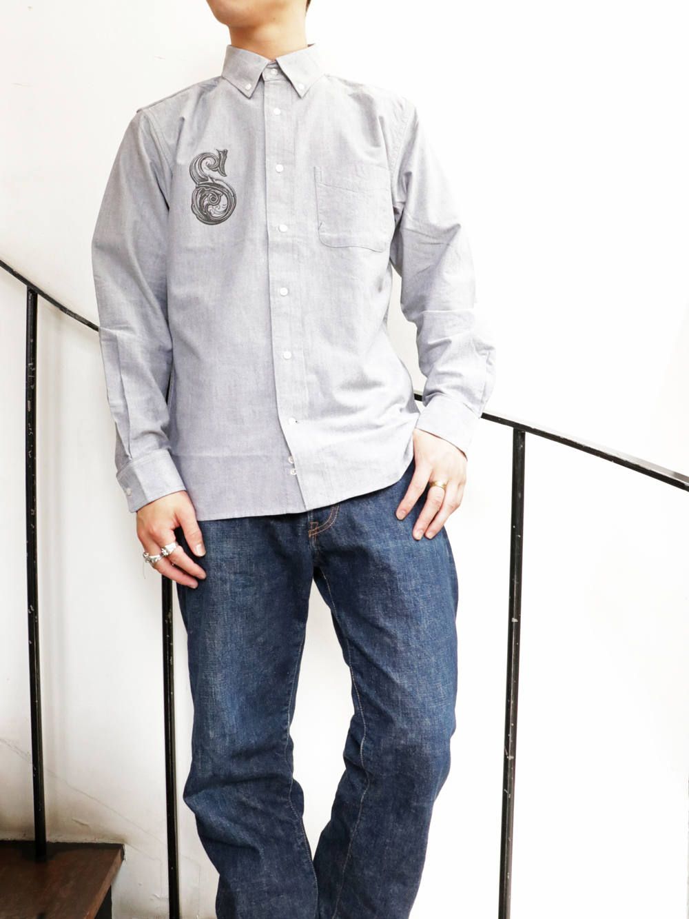 20周年オリジナルロングスリーブシャツ (グレー) / 20TH ANNIVERSARY ORIGNAL L/S SHIRT (GRAY)