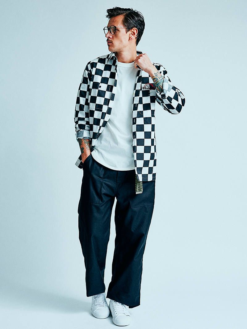 ロングスリーブ チェッカーズ / L/S CHECKER FLAG SHIRT