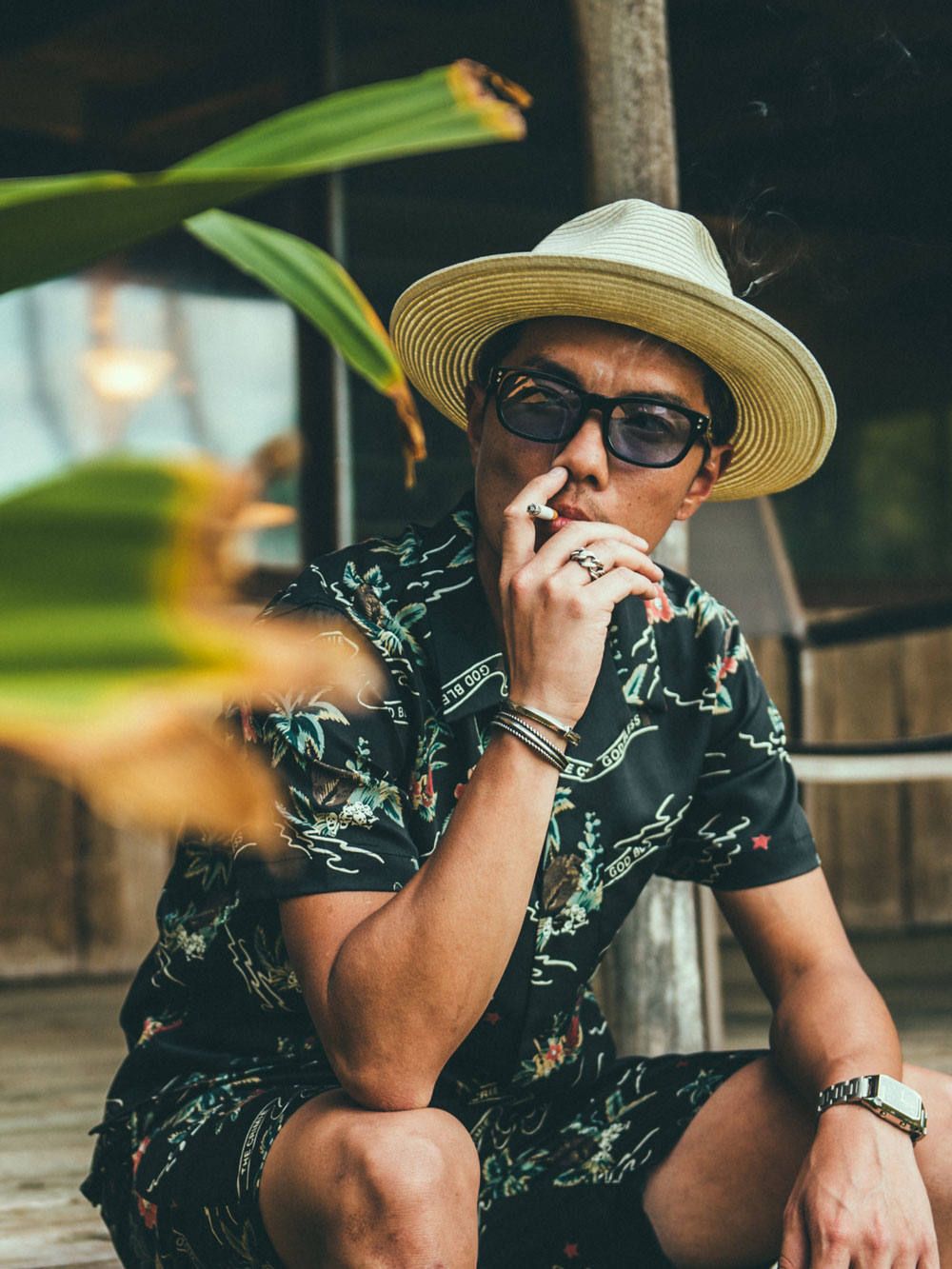 CRIMIE/CR ALOHA SHORTS/CRIMIE取扱店舗限定/アロハショーツ/Lサイズ/1円/新品/依47 THE CRIMIE ⁄ OD ALOHA SHORTS M