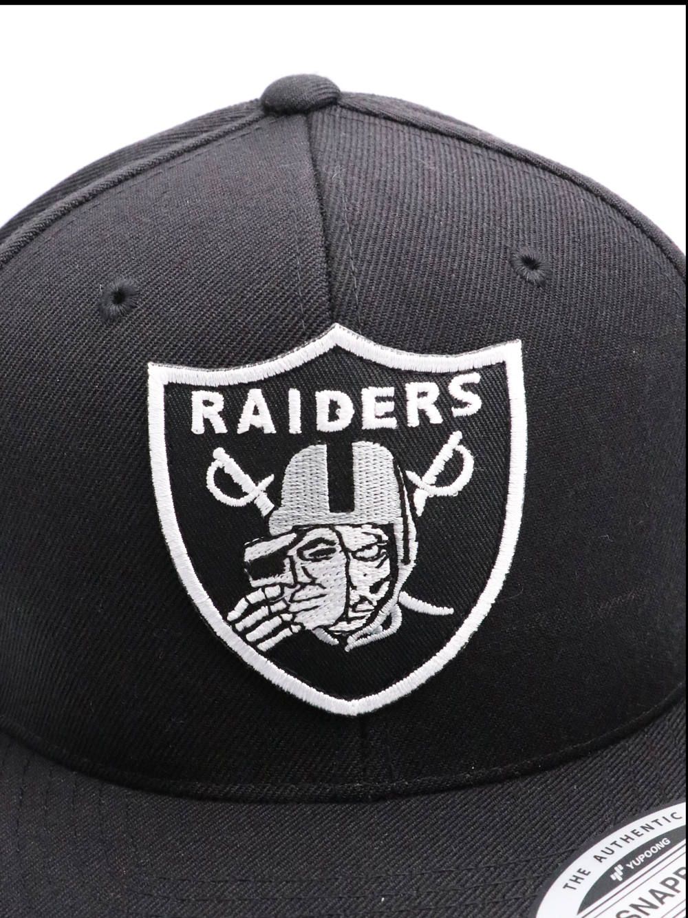 レイダースパッチベースボールキャップ (ブラック) / RAIDERS PATCH B.B CAP (BLACK)