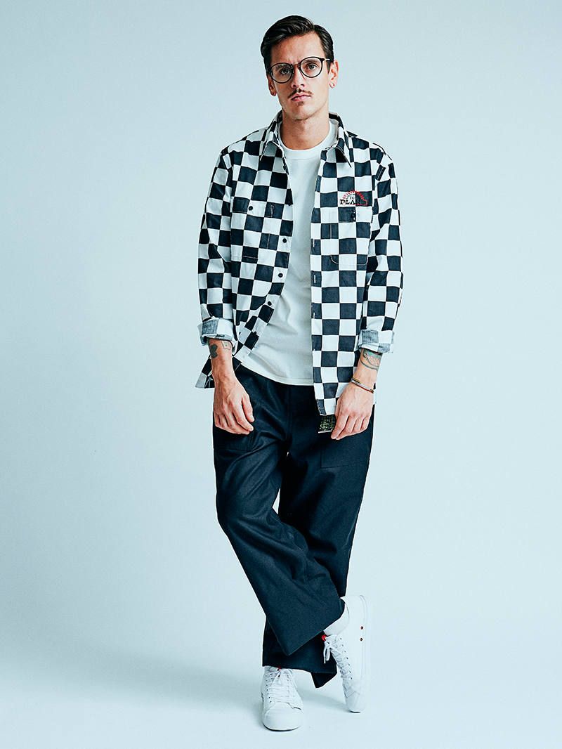 ロングスリーブ チェッカーズ / L/S CHECKER FLAG SHIRT