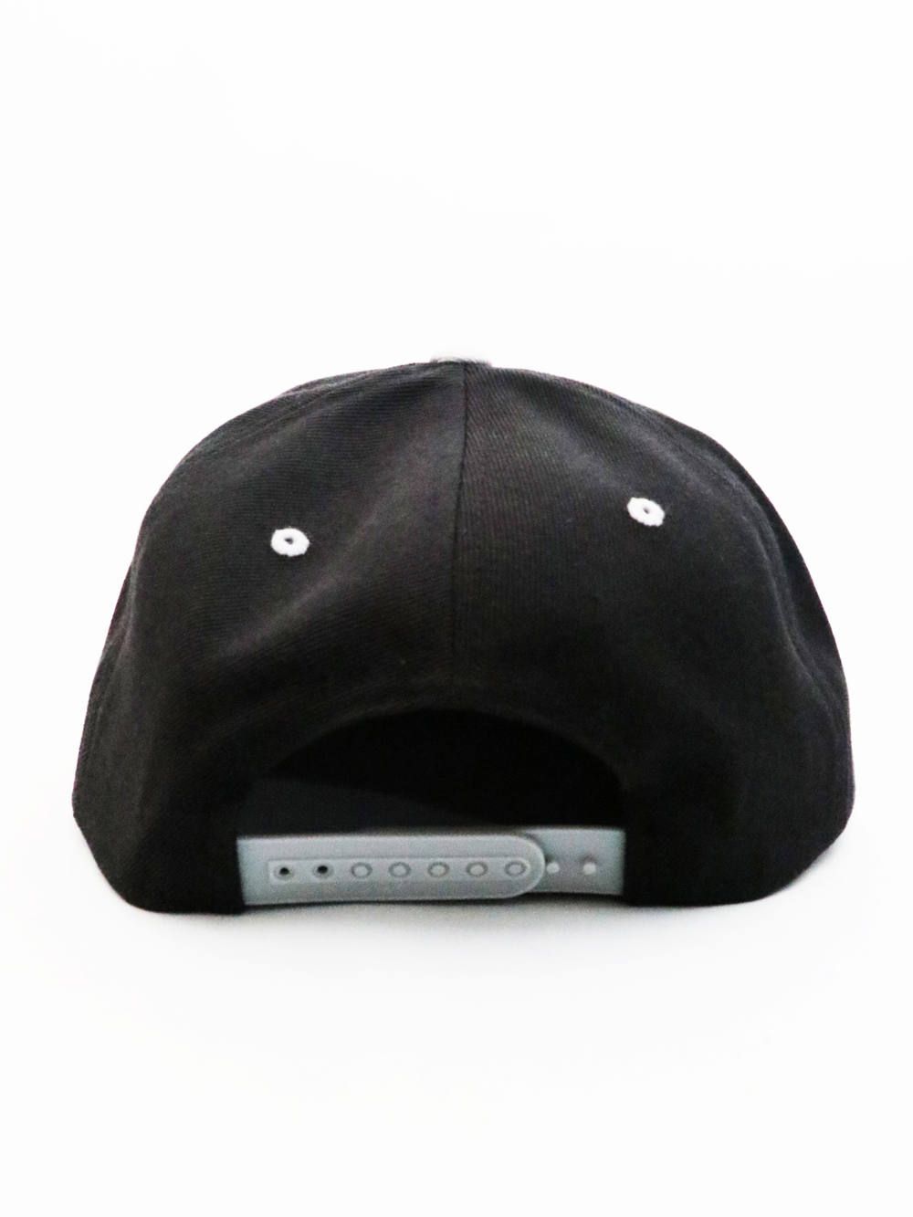 レイダースパッチベースボールキャップ (ブラックxグレー) / RAIDERS PATCH B.B CAP (BLACKxGRAY)